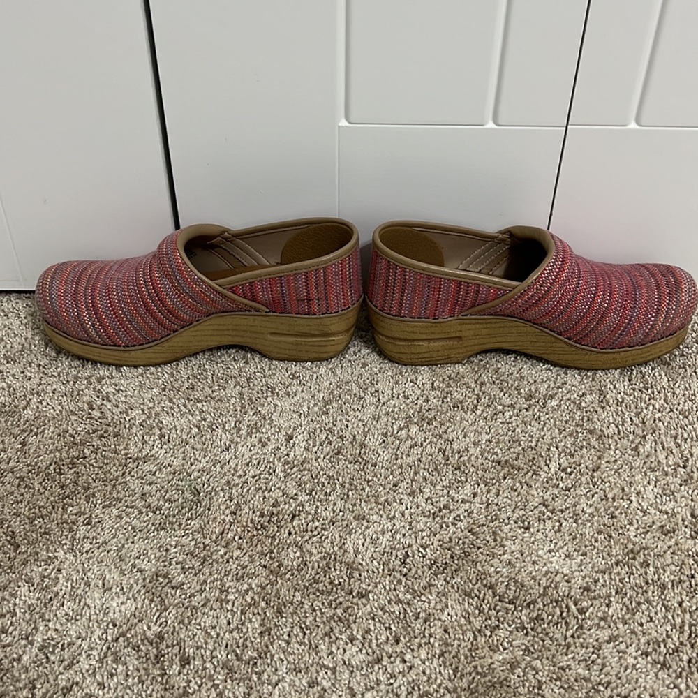 Dansko Multicolored Clogs Size 38 - image 3
